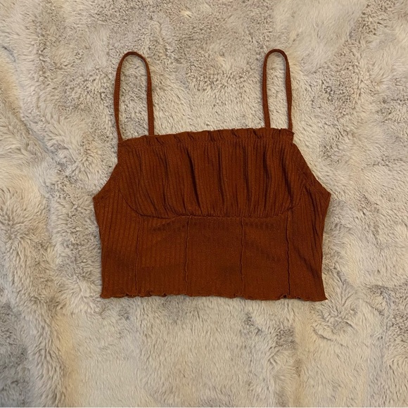Shein Crop top Strap Copper size L - Picture 6 of 6